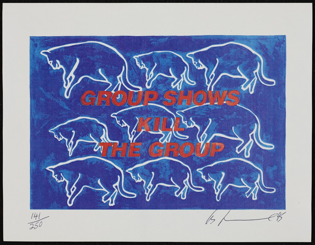 Group Shows Kill the Group