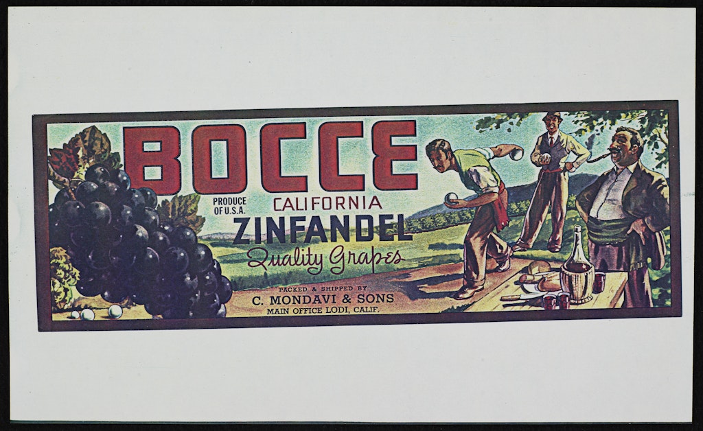 Zinfandel Grape Brand Quality Bocce from By Any Other Name - Series 3