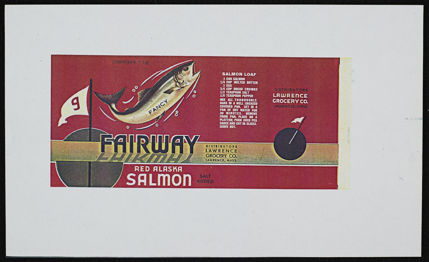 Salmon Brand Red Alaska Fairway  from By Any Other Name - Series 3