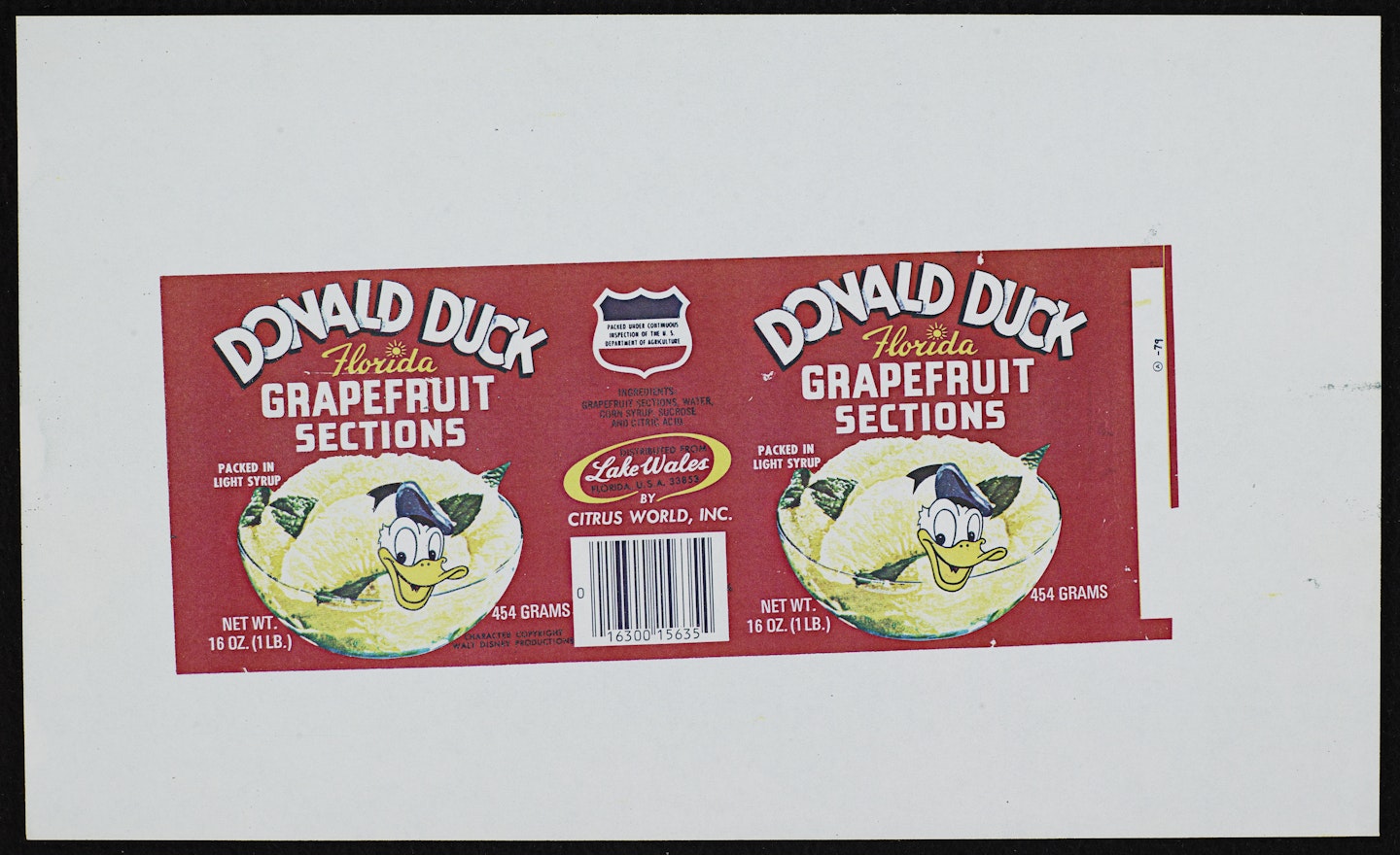 Donald Grapefruit Florida Duck Sections from By Any Other Name - Series 3