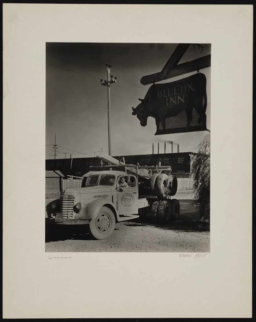 At the Sign of the Blue Ox from The Red River Photographs