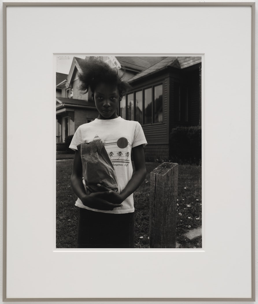 A Girl Coming from the Store, Rochester, New York