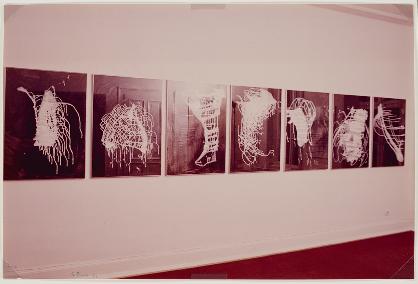 Werkgruppe von sieben Arbeiten (Action Group with Seven Works)