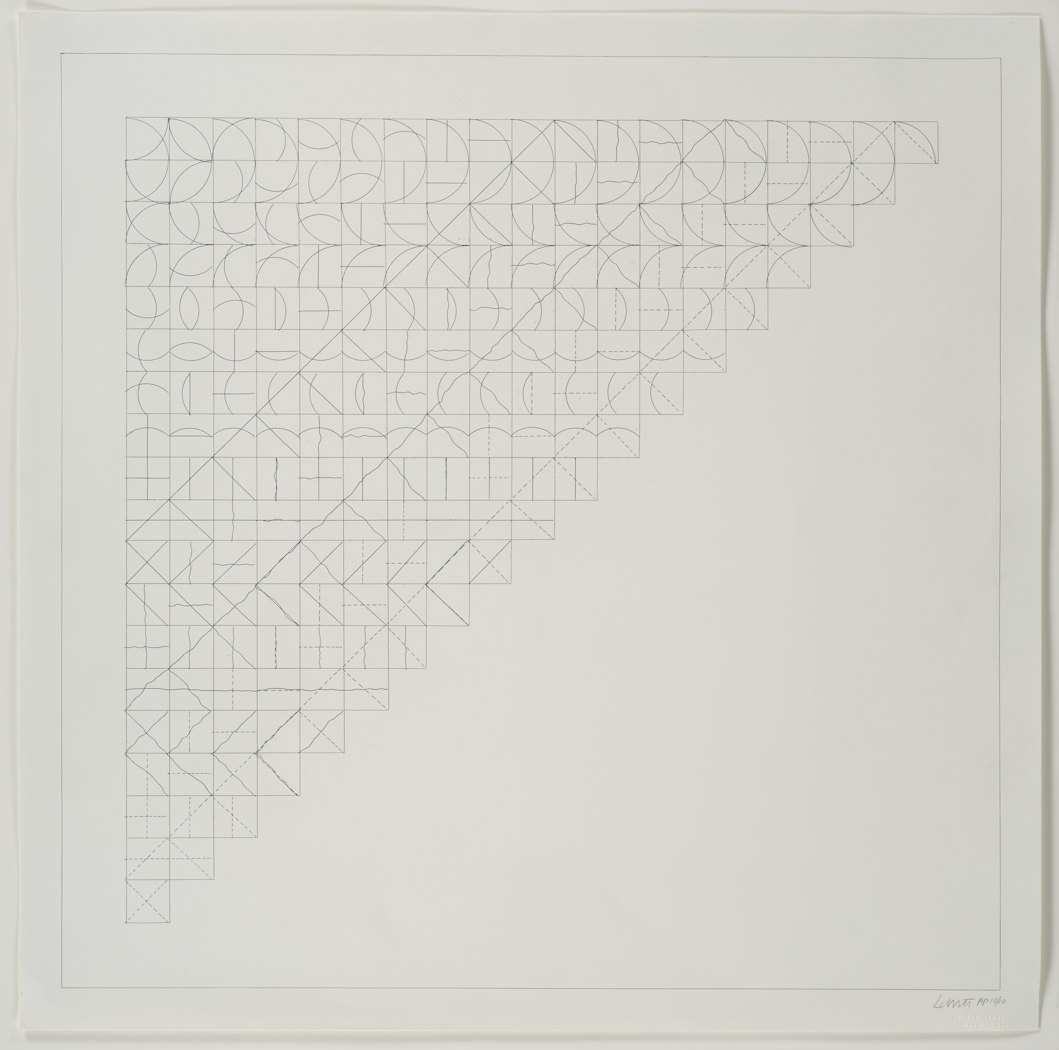 All Combinations of Arcs from Corners and Sides; Straight, Not-Straight and Broken Lines  