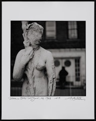 Statue in Bronx Courtyard, New York