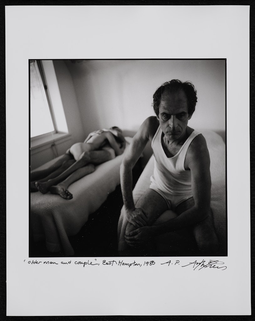 Older Man and Couple, East Hampton