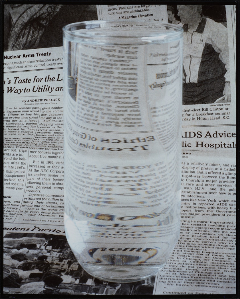 Untitled from Some Glasses of Water Series