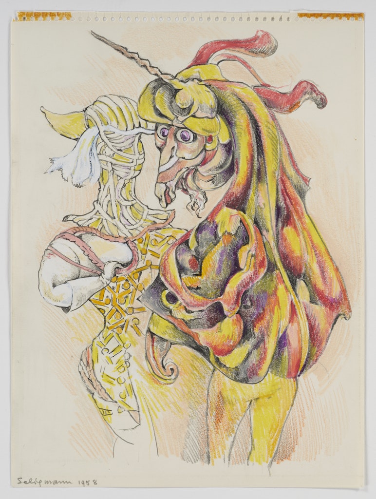 Unicorn and Man in the Castle