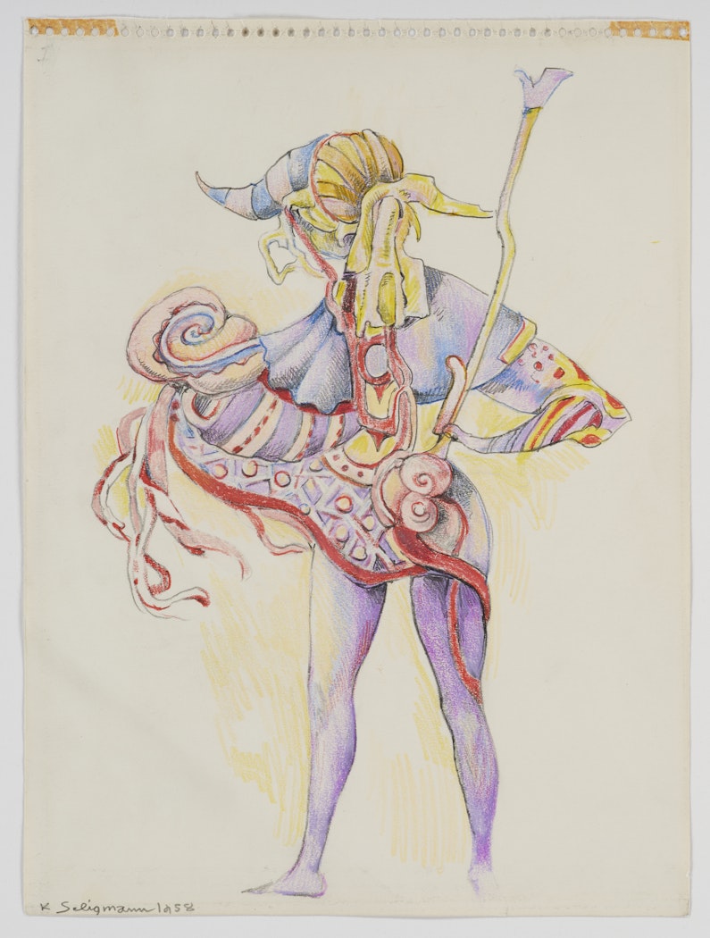 Man in the Castle for the Menotti ballet: "The Unicorn, The Gorgon and The Manticore"