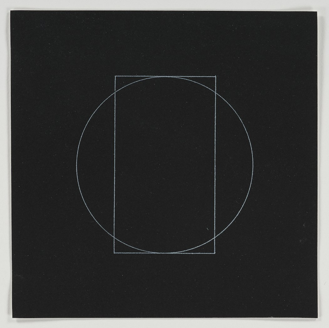 All Double Combinations (Superimposed) of Geometric Figures (Circles, Square, Triangle, Rectangle, Trapezoid, Parallelogram)