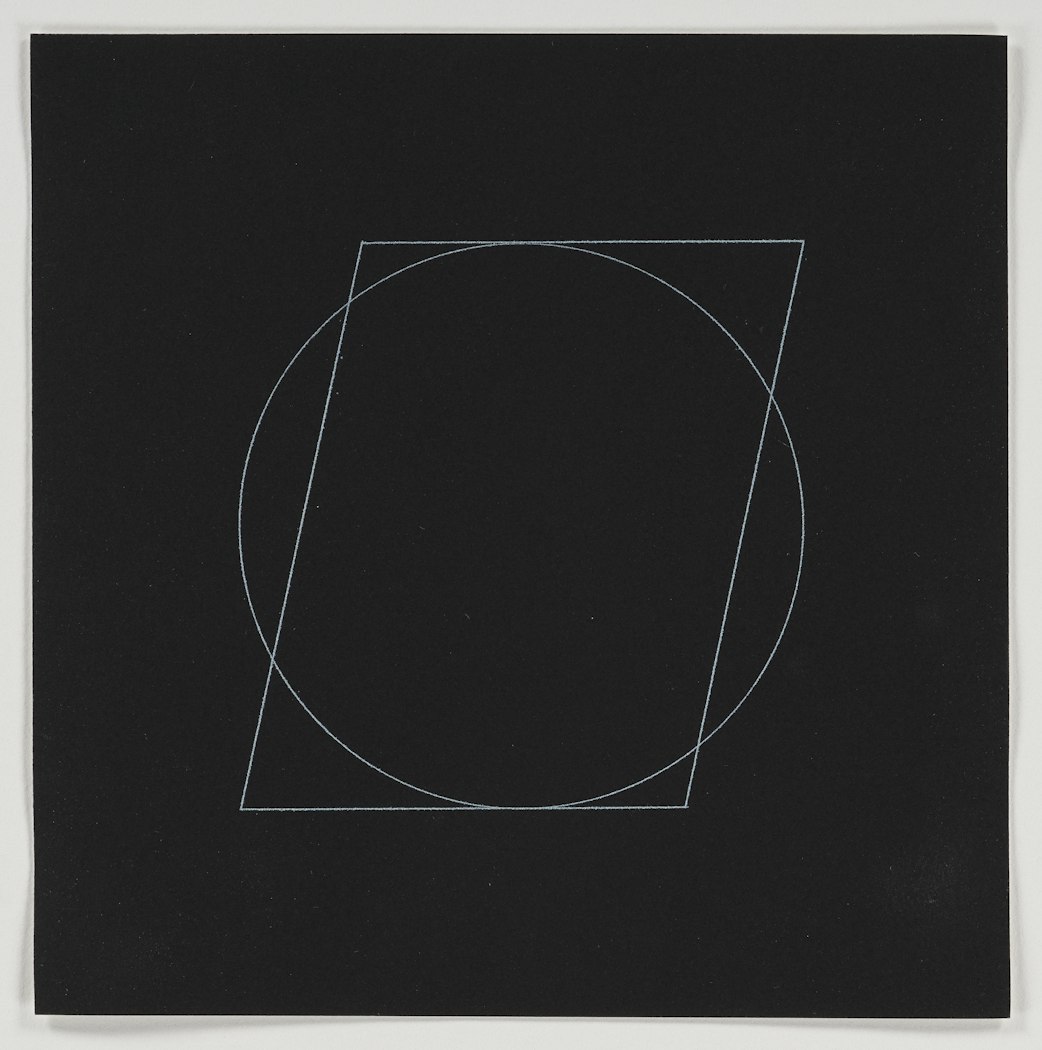 All Double Combinations (Superimposed) of Geometric Figures (Circles, Square, Triangle, Rectangle, Trapezoid, Parallelogram)
