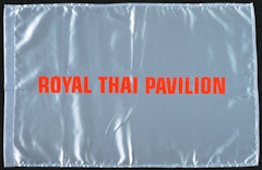 untitled, 1999 (flags from the 1. royal thai pavilion, 48. Esposizione Internazionale d'Arte, La Biennale di Venezia)