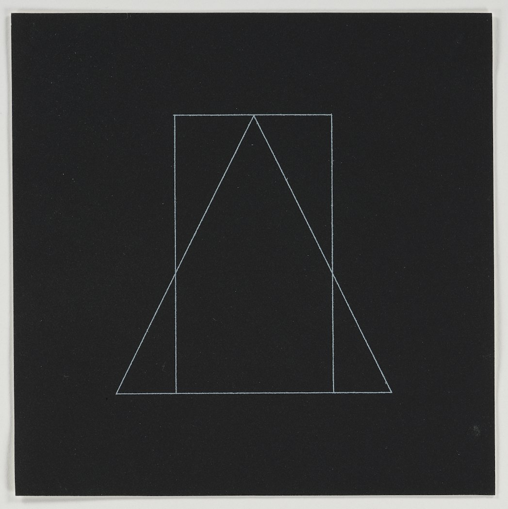 All Double Combinations (Superimposed) of Geometric Figures (Circles, Square, Triangle, Rectangle, Trapezoid, Parallelogram)