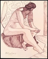 Nude Resting