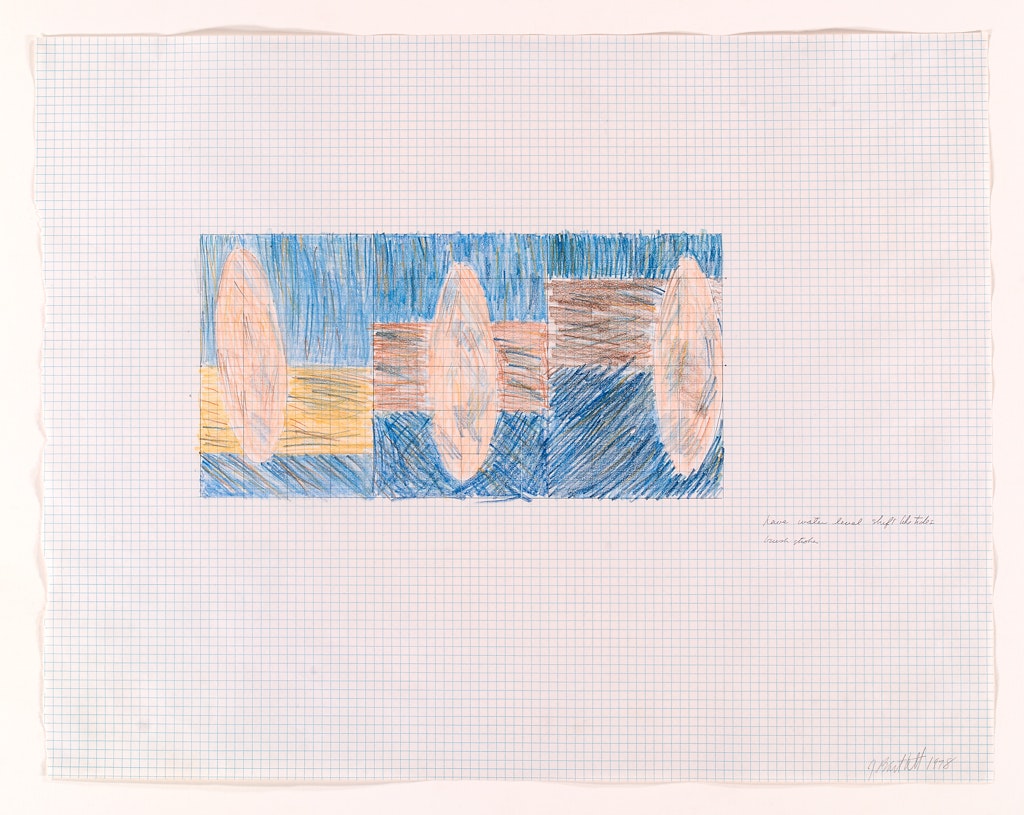 drawing for Swimmers at Dawn, Noon, and Dusk