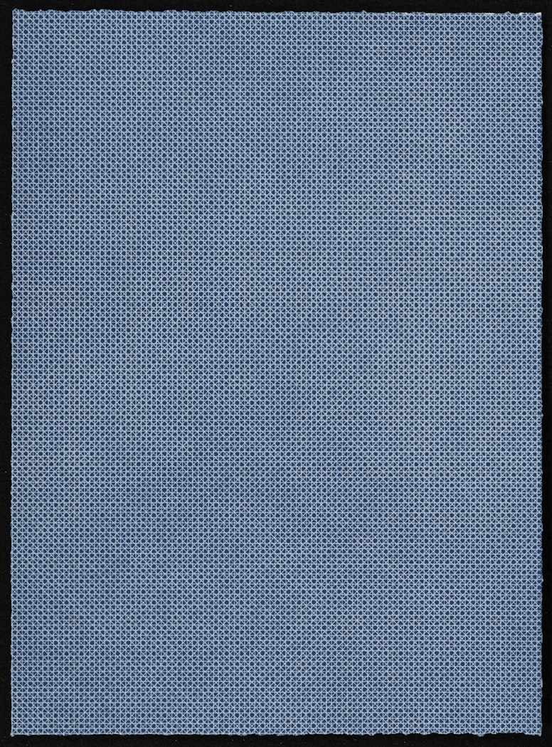 White Lines in Four Directions on Red, Yellow and Blue