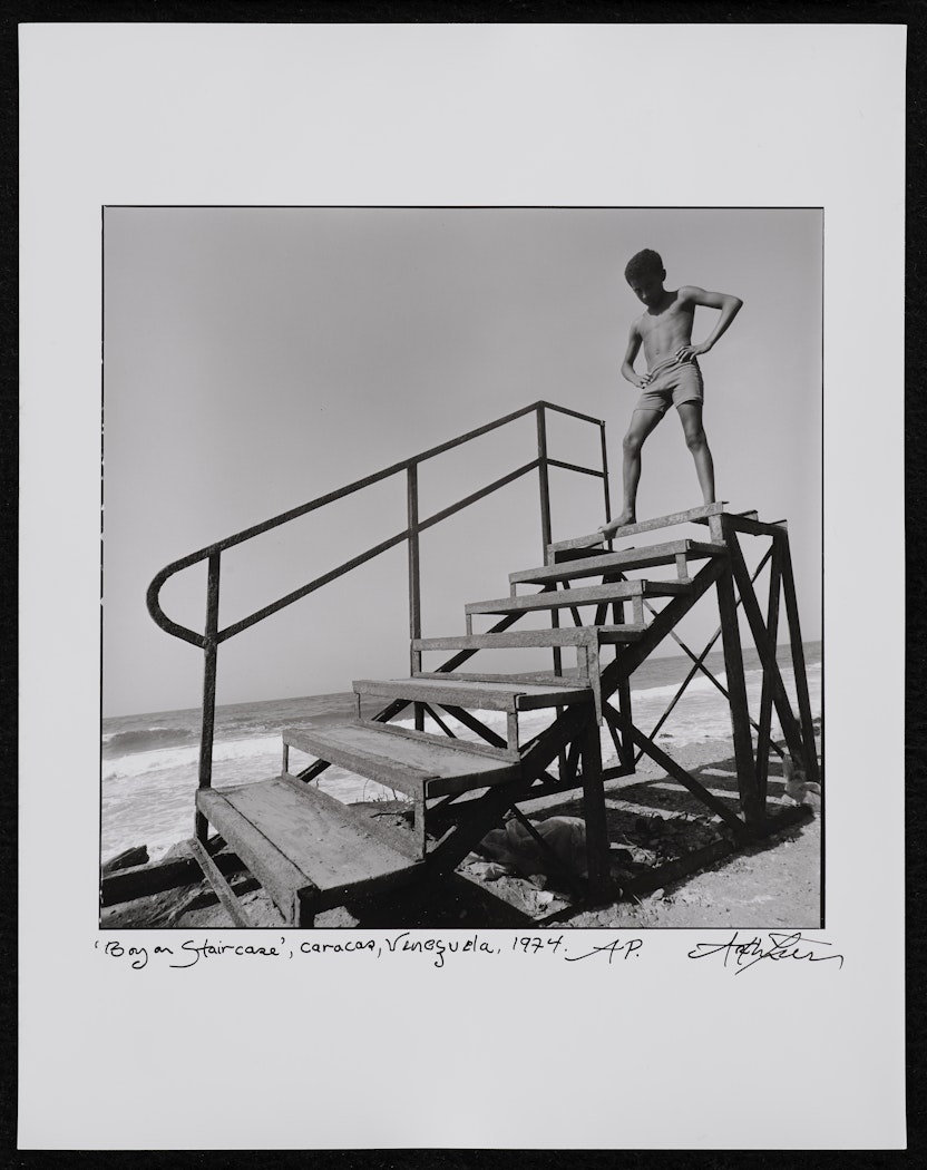Boy on Staircase, Caracas, Venezuela