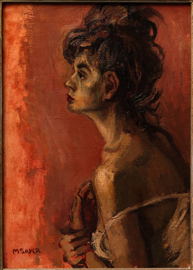 Girl with Tousled Hair