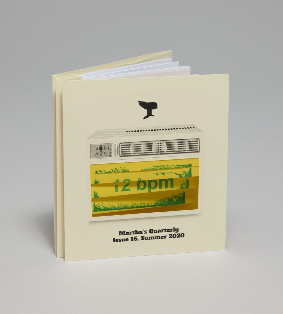 Martha's Quarterly, Issue 16, Summer 2020: 12 bpm