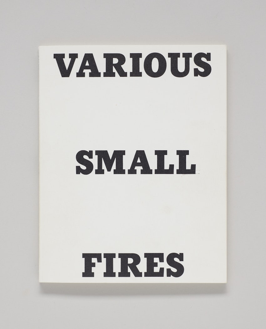 Various Small Fires and Milk