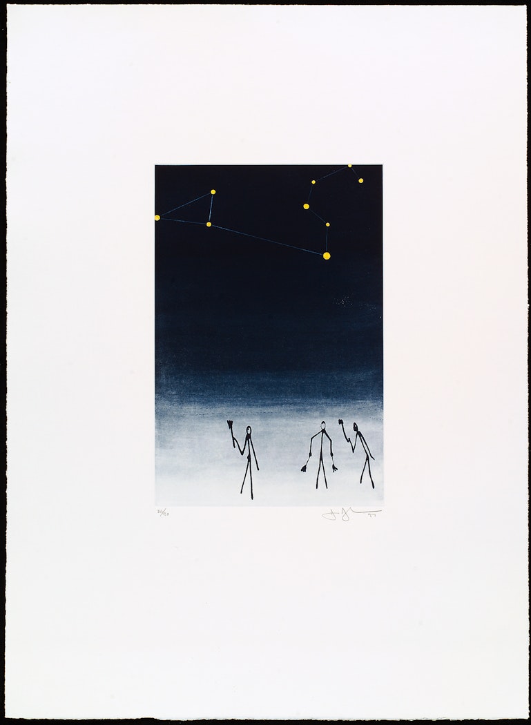 Leo from Leo Castelli 90th Birthday Portfolio