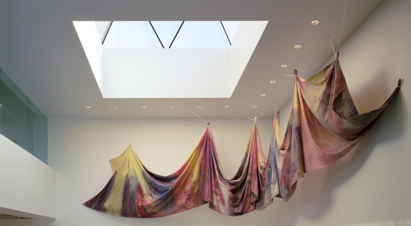 view as installed in Walker lobby