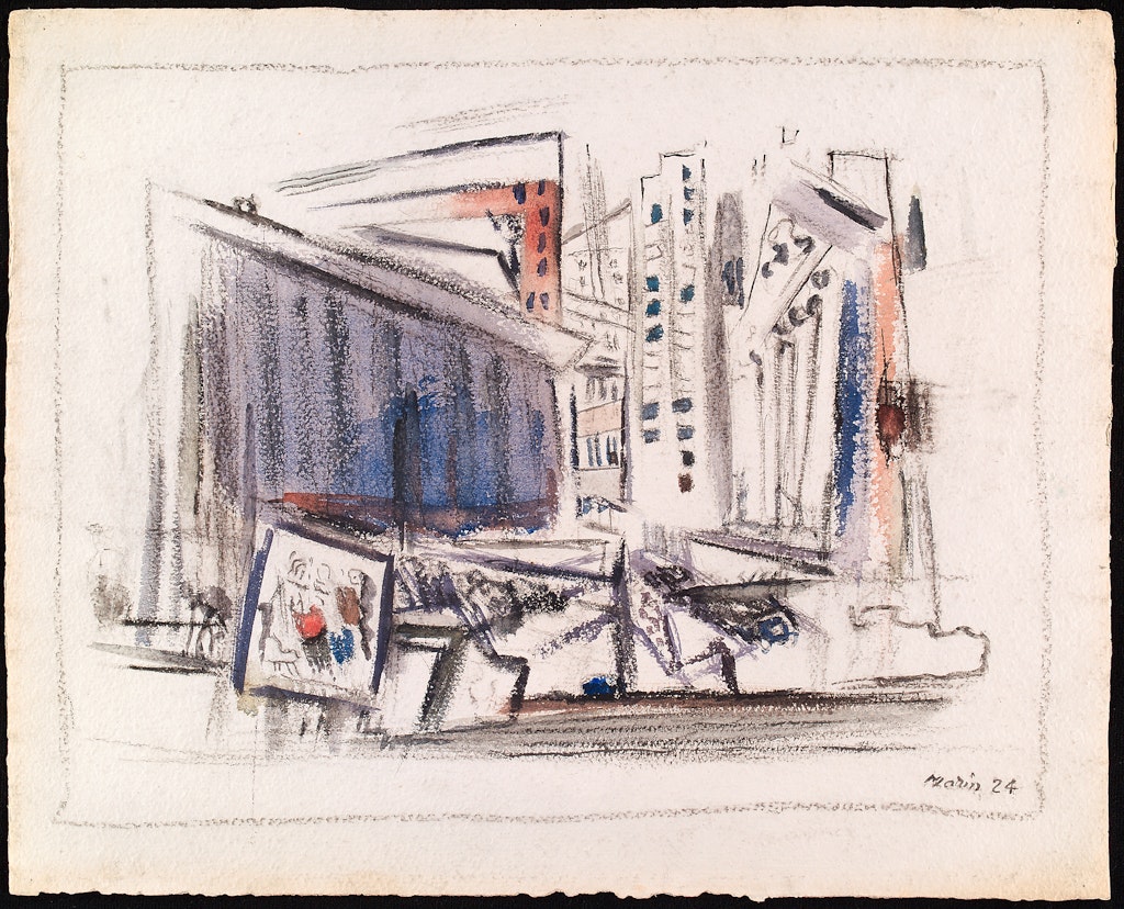 Nassau Street, Side of the Treasury Building