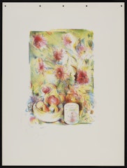 Flower - Piece B - Crayon Study
