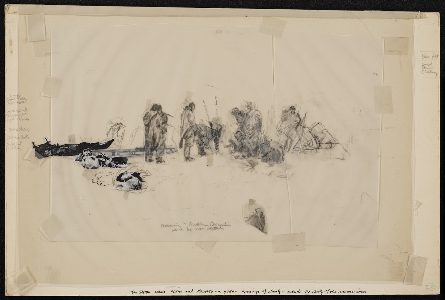 Studies for White on White