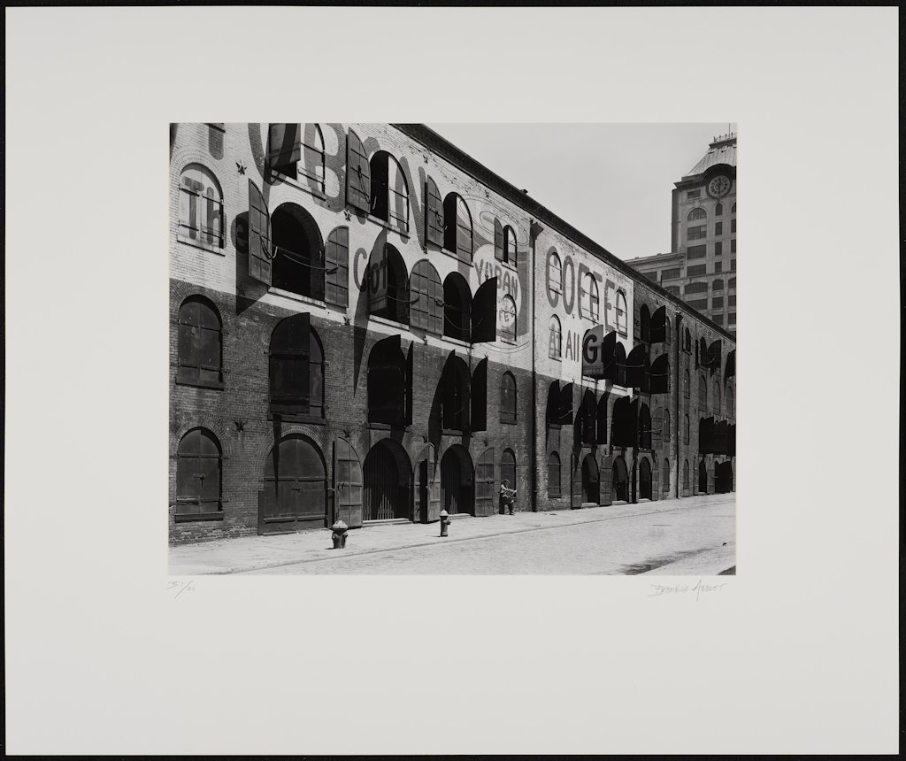 Yuban Warehouse, Water and Dock Streets, Brooklyn from the portfolio Retrospective