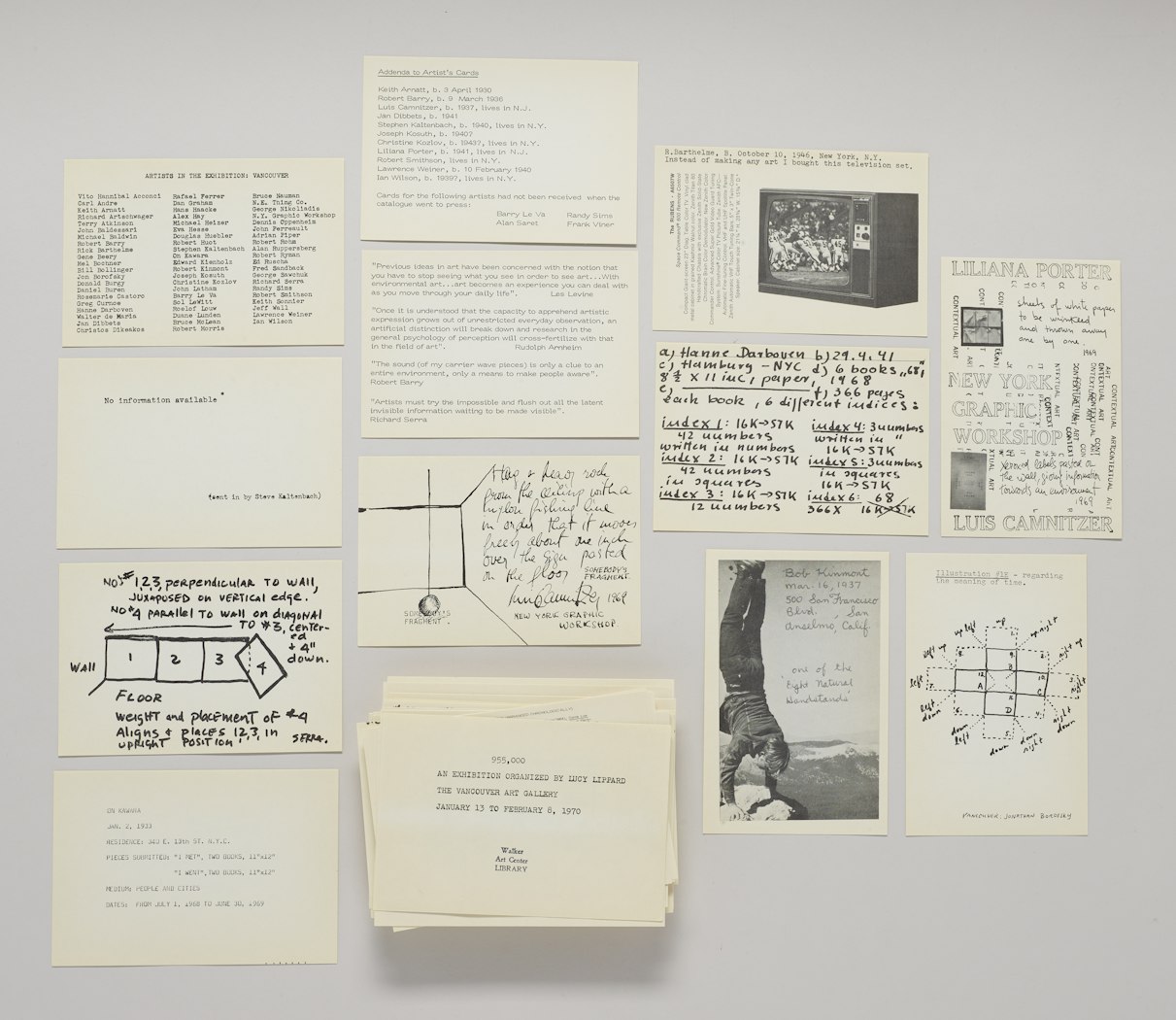 955,000: An Exhibition