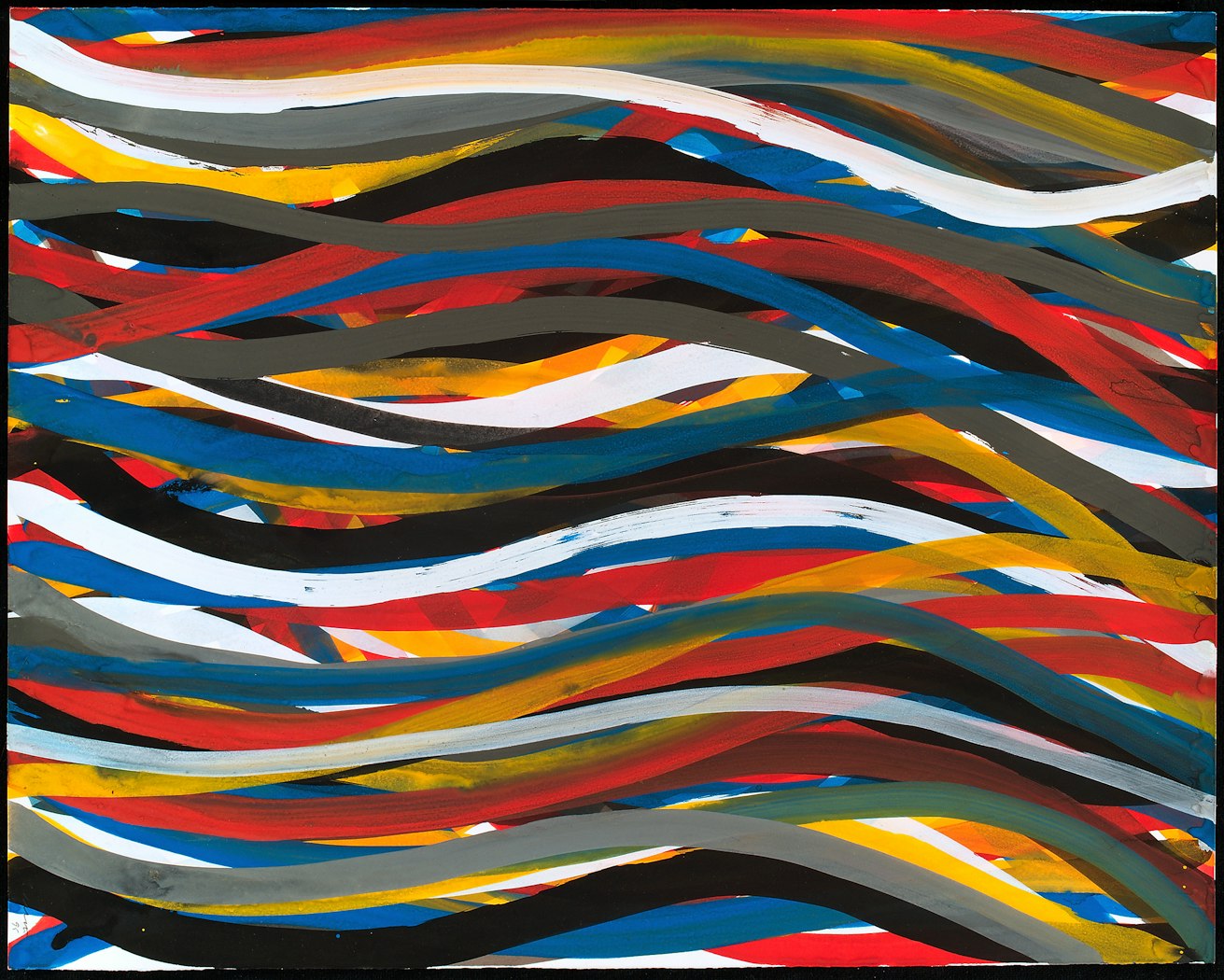 Wavy Brushstrokes
