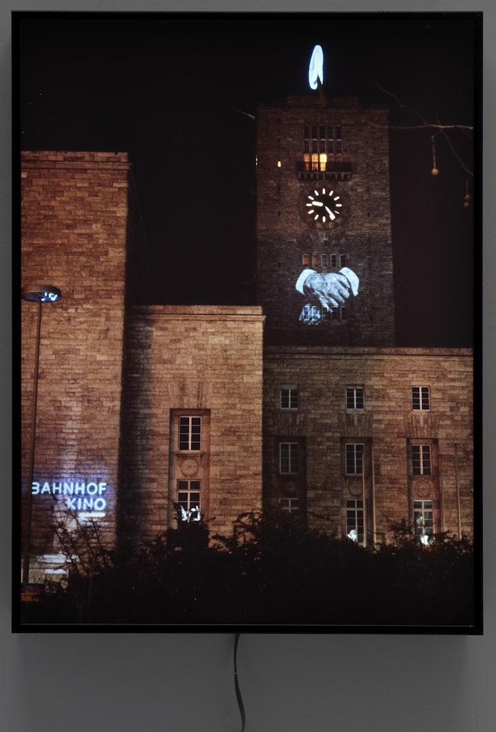 Public Projection: Hauptbahnhof, Stuttgart, 1983
