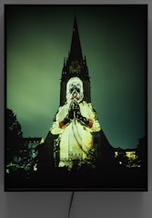 Public Projection: Martin Luther Kirche, Kassel, West Germany, 1987
