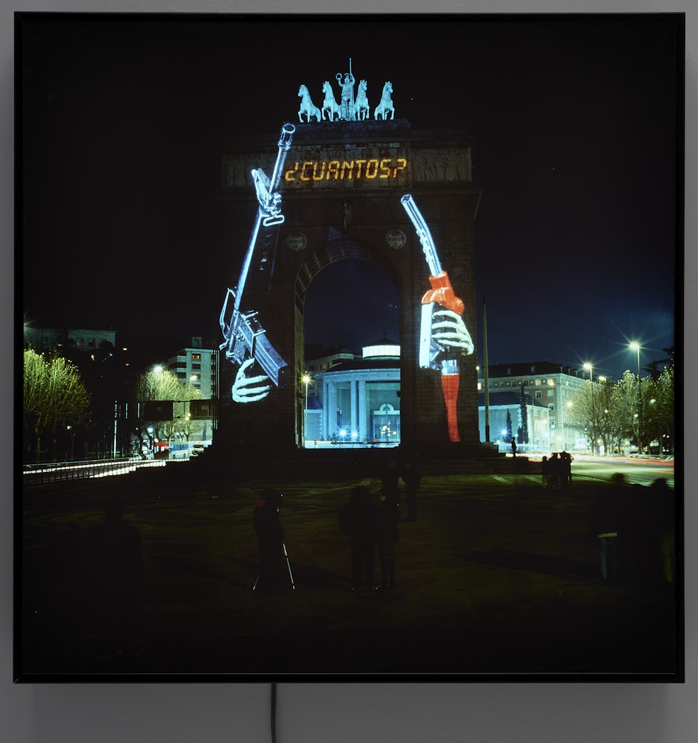 Public Projection: Arco de la Victoria, Madrid, 1991