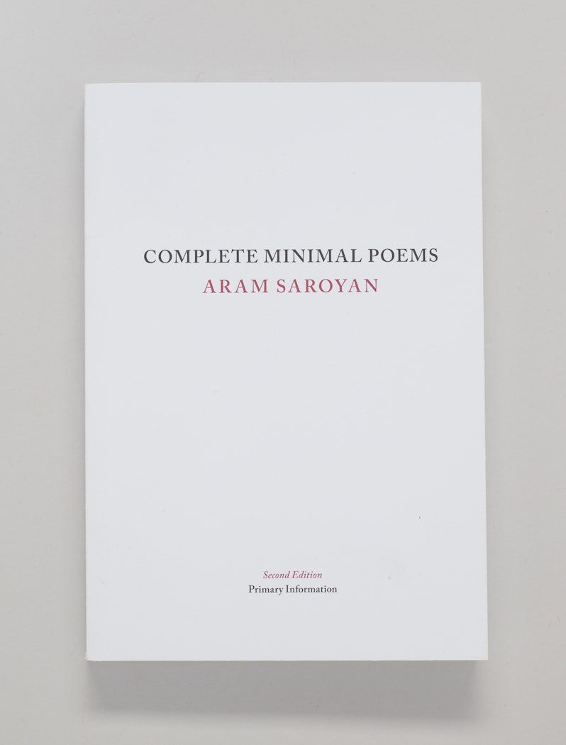 Complete Minimal Poems