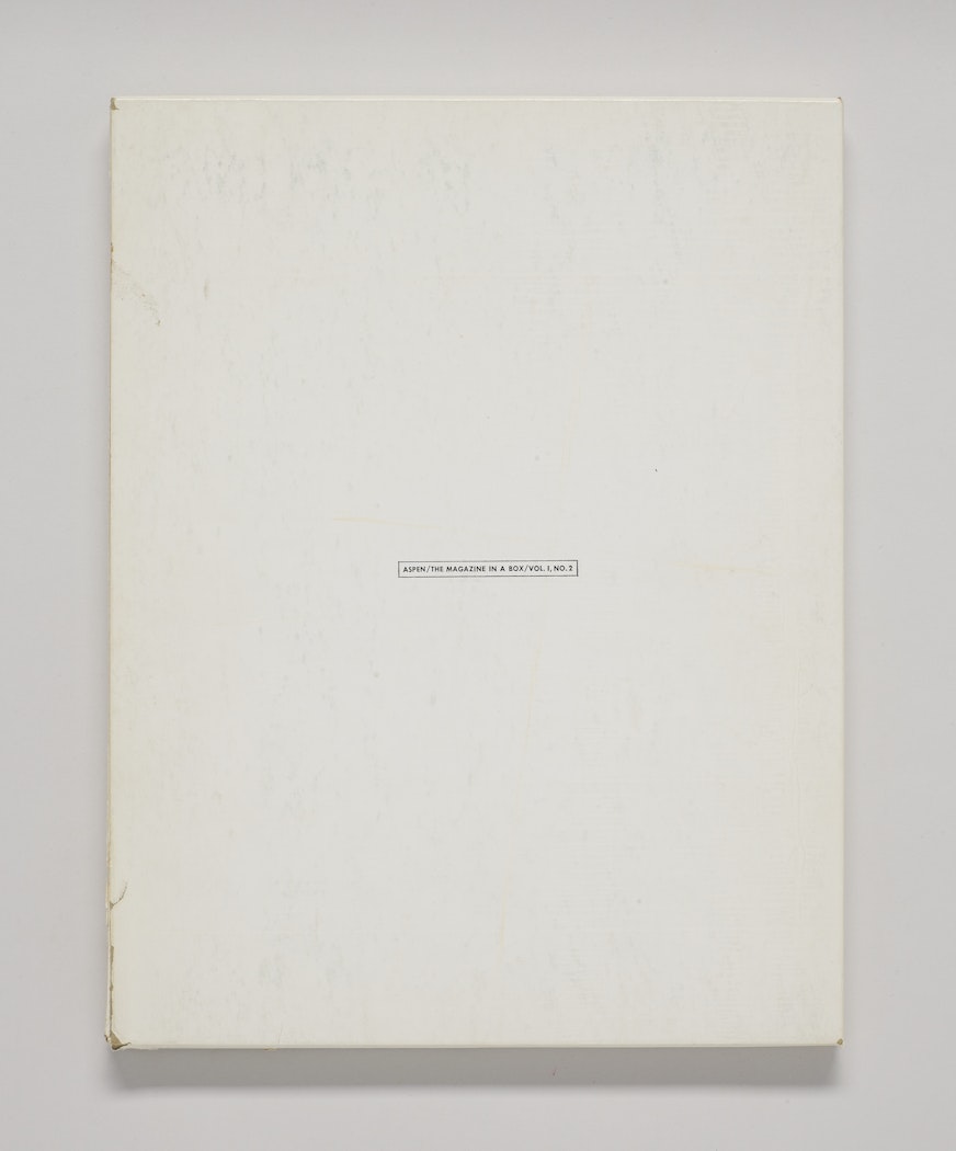 Aspen: the magazine in a box, Vol. 1 No. 2