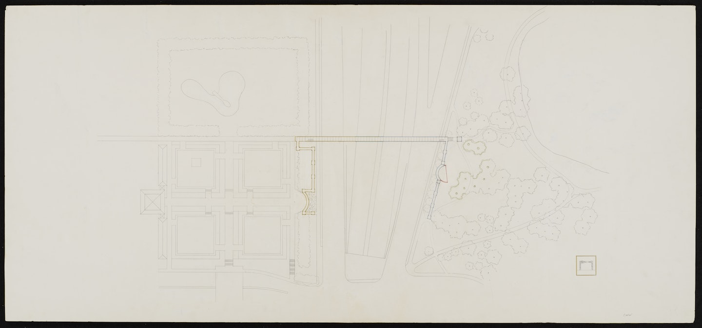 Four studies for The Irene Hixon Whitney Bridge