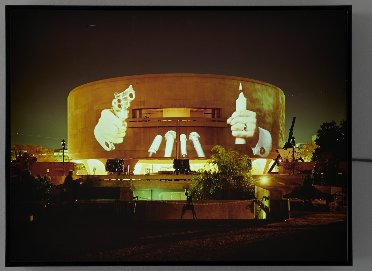 Public Projection: Hirshhorn Museum, Washington, D.C., 1988