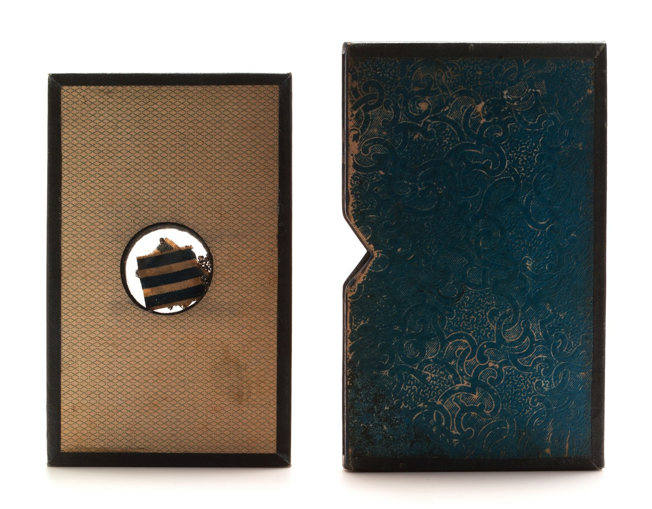 View shows beads & slipcase