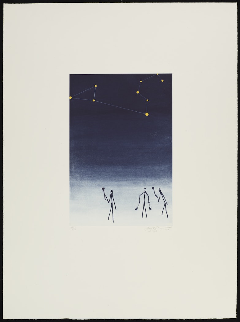 Leo from Leo Castelli 90th Birthday Portfolio
