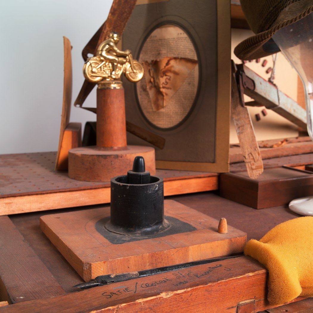 Motorcycle trophy - wide view