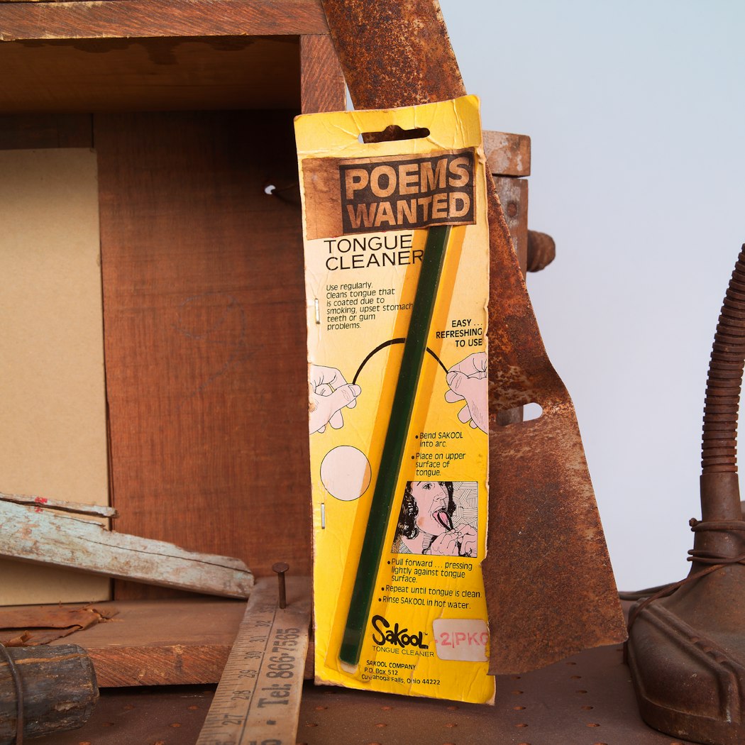 “Poems Wanted” “Tongue Cleaner”