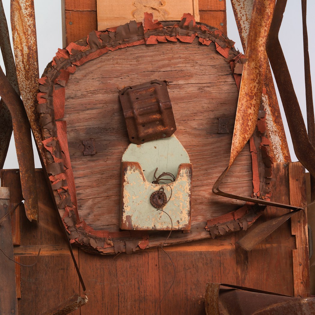 bottom of wooden chair seat