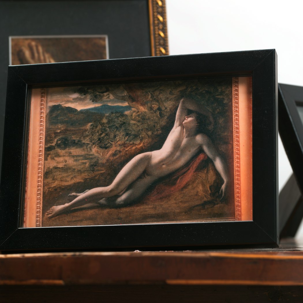 framed nude