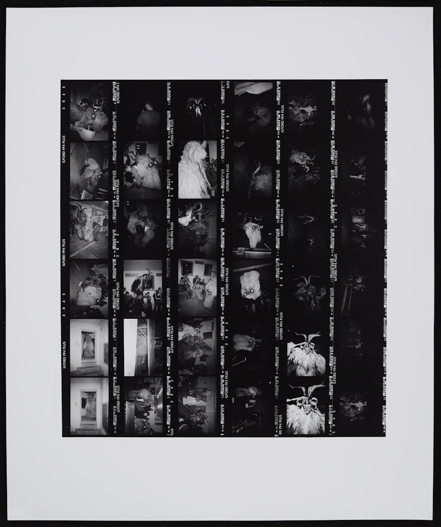 Studies for the film "Kranky Klaus"
