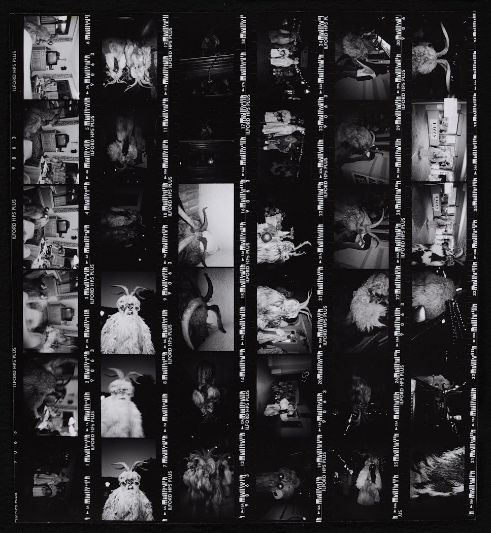 Studies for the film "Kranky Klaus"