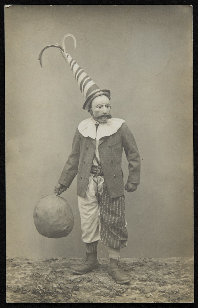 Anonymous photographs of Halloween in America and Krampus and Perchten festivities in Austria from Studies for the films "Spook House" and "Kranky Klaus"