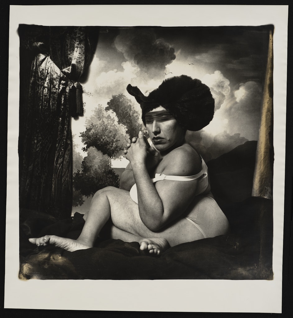 Woman in the Blue Hat