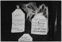 Studies for the film "Spook House" (Detroit, Michigan;  San Fernando  Valley, California)